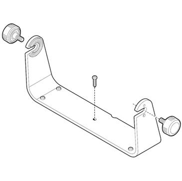 Raymarine C90w Trunnion Mount Bracket