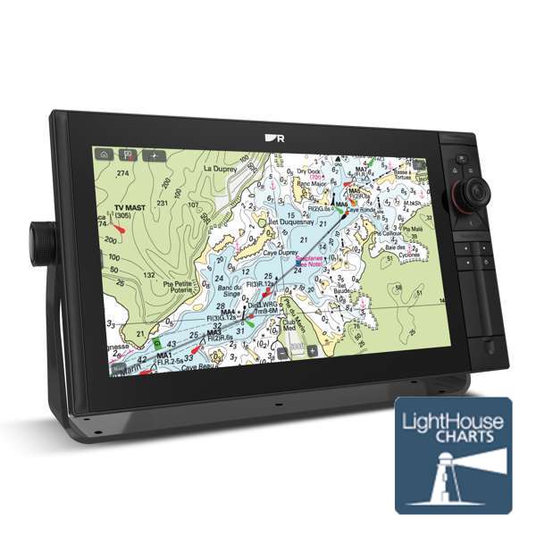 Raymarine Axiom2 Pro 16 S HybridTouch 16 Inch Display With Chirp (No Transducer) With Western Europe Lighthouse Chart