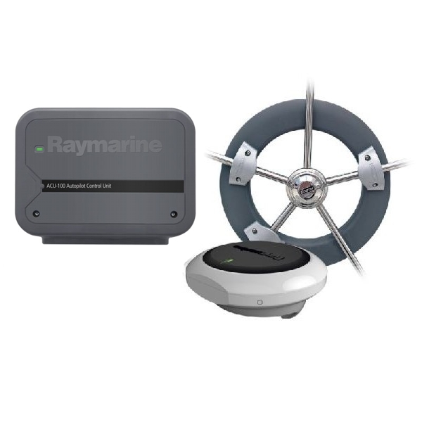 Raymarine Evolution Wheel Pilot with ACU-100 & Wheel Drive - NO CONTROL HEAD