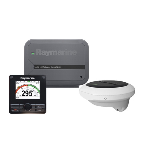 Raymarine Evolution Autopilot with p70Rs control head & ACU-150. EV1 Sensor Core. EV1 Cabling kit (suitable for 1.0l 12v Hydraul