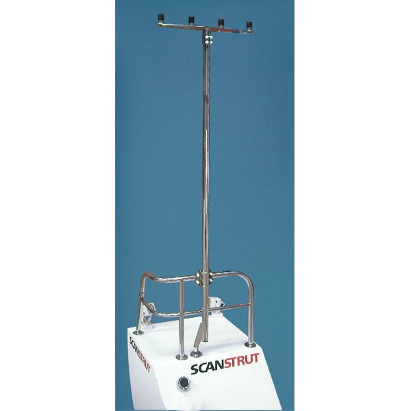 Scanstrut T-pole 1.5m For Upto 4 Gps/vhf Antennas